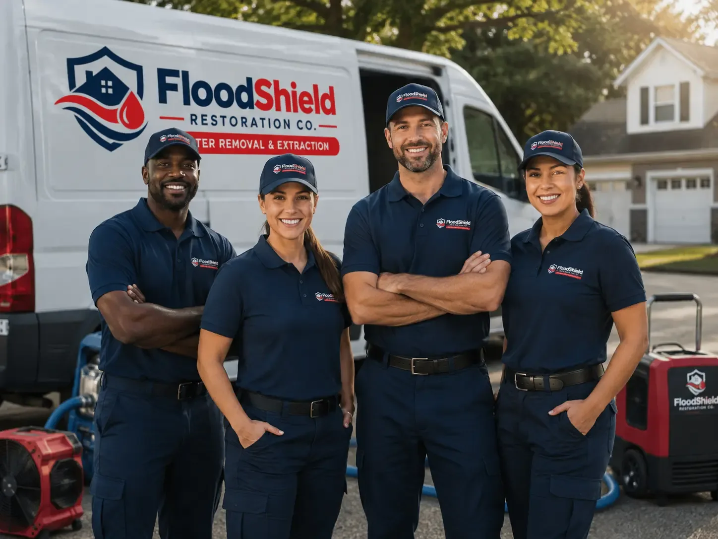Flood Damage Restoration company in Hannibal, OH